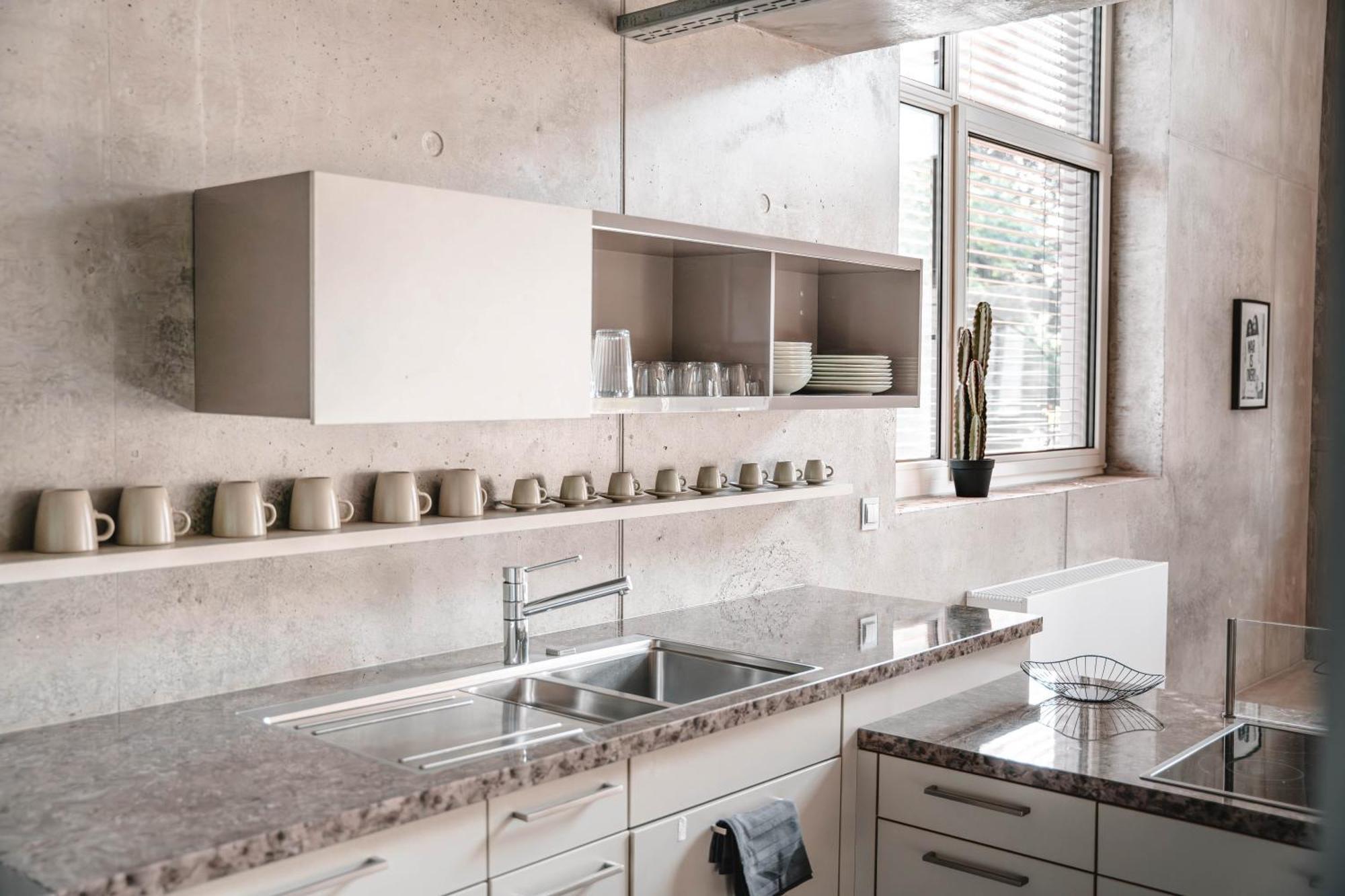 Sunset Club - Loft - 155 M2 Sichtbeton - Zentral Apartment Меминген Екстериор снимка