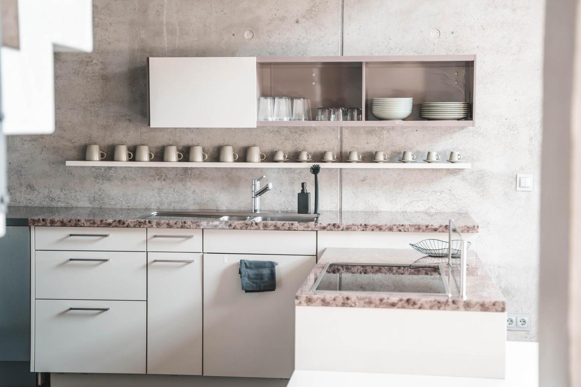 Sunset Club - Loft - 155 M2 Sichtbeton - Zentral Apartment Меминген Екстериор снимка